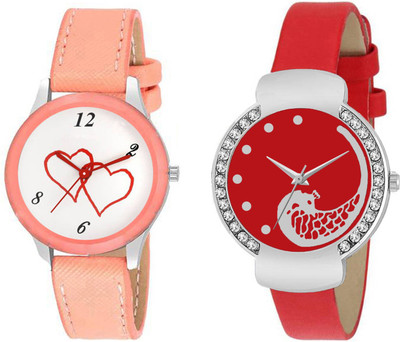 

Spike New attractive Fashion Lifestyle Queen Analog Watch Sett Of Two For Girls and Women 074 Watch - For Girls