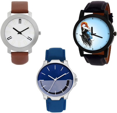 

TRUE KART ALK8102-Mens Exclusive (Casual+PartyWear+Formal) Designer Combo Watch - For Men