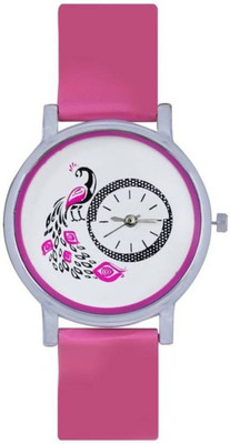 

DH COLLECTION New Arrival Special Collection Girl's Pink Strap Analogue Watch (Woman's Watch)| Fashion Wrist Watch Watch - For Women