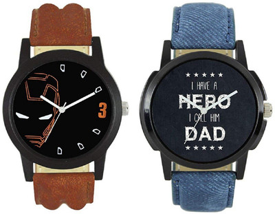 

Stylent New Festival Season Special Collection (combo-2)ST0407 Casual Analogue Black Dial Stylish Watch| Offer Watch - For Men