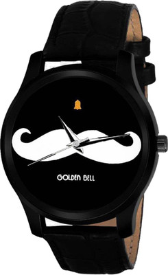 

Golden Bell MGB-729 Exceptional New Generation Master piece Black DIal Black Strap Analog Wrist Watch - For Men