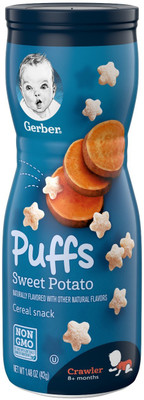 

Gerber Sweet Potato Puffs Cereal Snack 42g Cereal(42 g, 8+ Months)