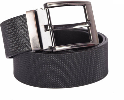 

SUMANNYA Men Formal Black Genuine Leather Belt