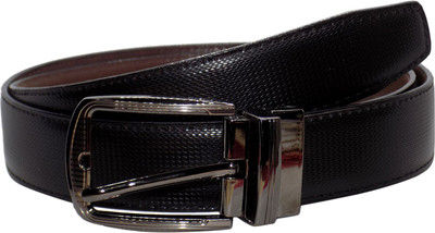 

Forty Hands Men Casual Black, Brown Genuine Leather Reversible Belt