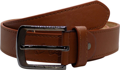 

Forty Hands Men Casual Brown Artificial Leather Belt