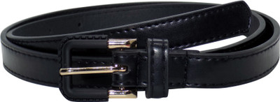 

Forty Hands Women Casual Black Artificial Leather Belt