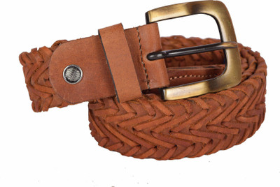 

SUMANNYA Men Formal Brown Genuine Leather Belt