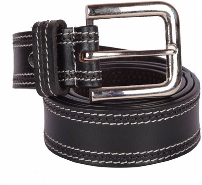 

SUMANNYA Men Formal Black Genuine Leather Belt