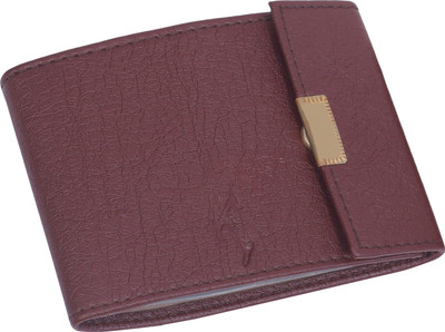 

TITOS UNISEX CARD HOLDER 10 Card Holder(Set of 1, Brown)