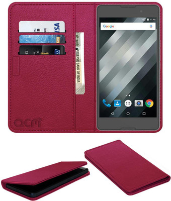 ACM Flip Cover for Yu Yureka S(Pink, Cases with Holder, Pack of: 1)