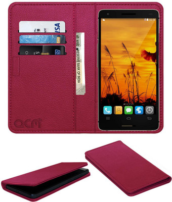 ACM Flip Cover for Infocus M808(Pink, Cases with Holder, Pack of: 1)