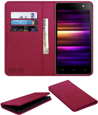 ACM Flip Cover for Xolo Era 4g(Pink, Cases with Holder, Pack of: 1)