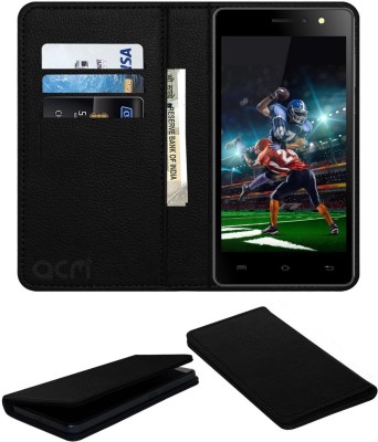 ACM Flip Cover for Xolo Era X(Black, Cases with Holder, Pack of: 1)
