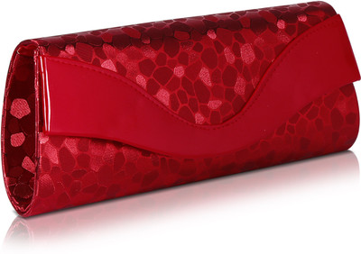 

Bonito Party Red Clutch