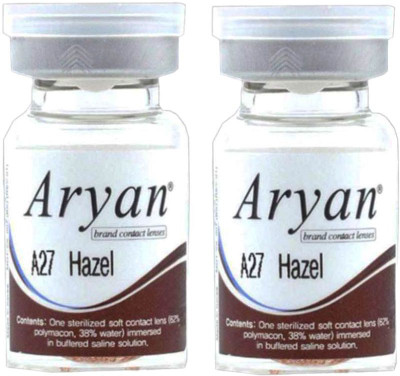 

Aryan 3 Tone Hazel Yearly Contact Lens Yearly Contact Lens(-1.75, HAZEL, Pack of 2)