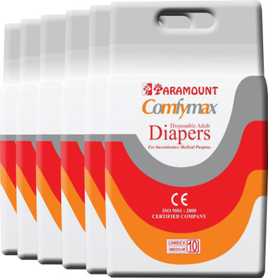 

PARAMOUNT COMFYMAX Premium Adult Diapers - M(60 Pieces)