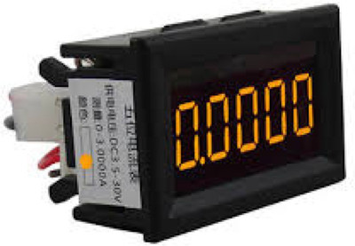 

KitsGuru Yellow LED 5 Digit DC 0-4.3000-33.000V Digital Voltmeter Voltage Meter Car Panel Electronic Components Electronic Hobby Kit