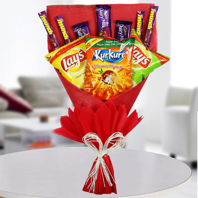 Ferns N Petals Sweet Munching Bouquet Combo(200 g)