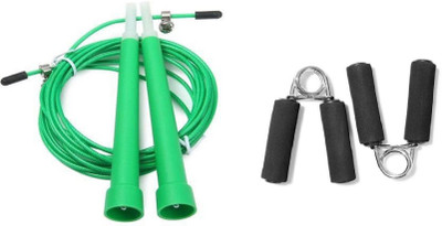 

Lord Form Hand Grip Pair + Speed Wire Skipping Rope Gym & Fitness Kit