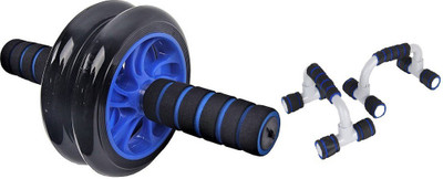 

Lord Two wheelr AB Roller and Adjustable Push up bar Gym & Fitness Kit