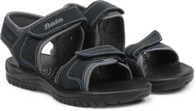 

Bubblegummers Boys Velcro Flats(Blue