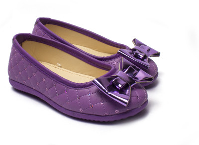 

Miss & Chief Girls Slip-on Mary Janes(Purple
