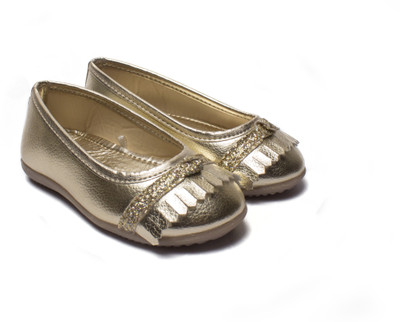 

Miss & Chief Girls Slip-on Mary Janes(Gold