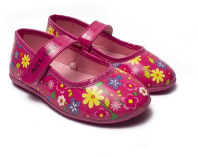 

Miss & Chief Girls Velcro Mary Janes(Pink