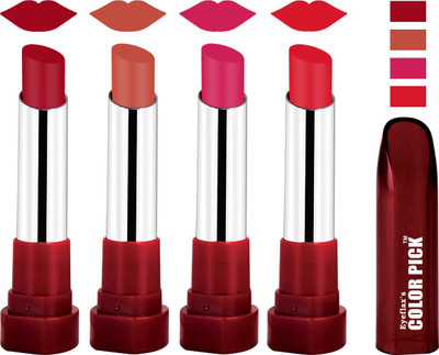 

eyeflax's colorpick Silk Touch Matte Multicolor Lipstick(Multicolor, 14 g)