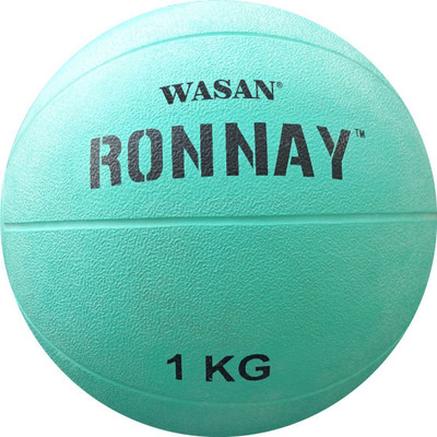 

Wasan Rubber Medicine Ball 1 KG - Gym Training Fitness Medicine Ball(Weight: 1 kg, Green)