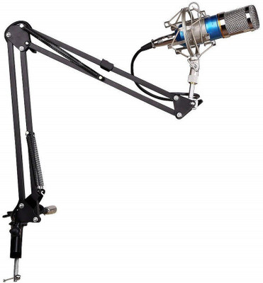 

Techtest BM-800 Microphone Stand With Microphone(Blue)