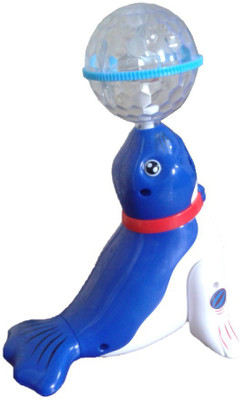

BACCHOKAADDA Sea lions dancing (blue) toy height - 16 cm(Blue)