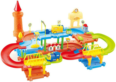 

Webby Educational Kids Building Block Train Set 45 Pcs(Multicolor)