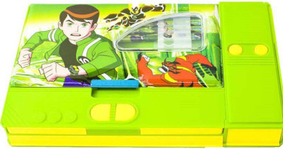 

skyler 1 Ben 10 Art Plastic Pencil Box(Set of 1, Green)