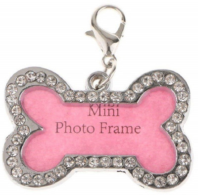 

SRI Cute Little Bon Plain Dog Collar Charm(Multicolor, Bone)