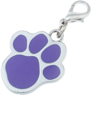 

SRI High Quality Cute Paw Shape Collar Tag Cum Collar Charm For Dog | Puppy | Cat | Kitten - ( Colour May Vary) Embellished Dog & Cat Collar Charm(Multicolor, Paw)