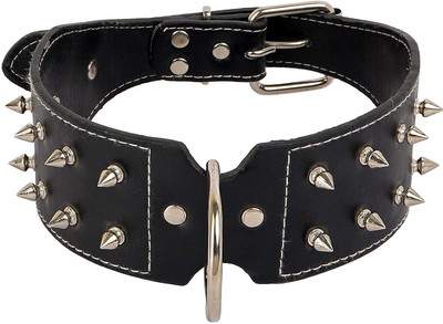 

SRI Imported High Quality Studded Dog Collar (Large) Plain Dog Collar Charm(Multicolor, Round)