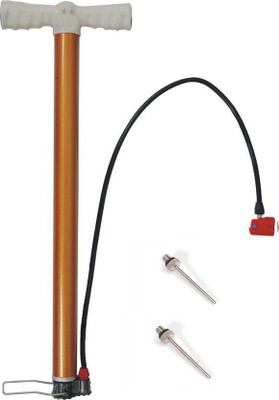 

Fosco Dual Action Multipurpose Ball/Bicycle/Balloon Air Pump - With Air Needles Ball, Bicycle, Float, Balloon, Inflatable Furniture Pump(Brown)