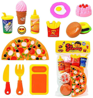 

Toy Arena Birthday Toys Cake Party and Fast Food Role Pretend Play Fast Food Set
