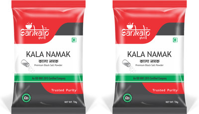 

sankalp shri 100% Pure & Organic Combo Pack of Black Salt(1.98 kg, Pack of 2)