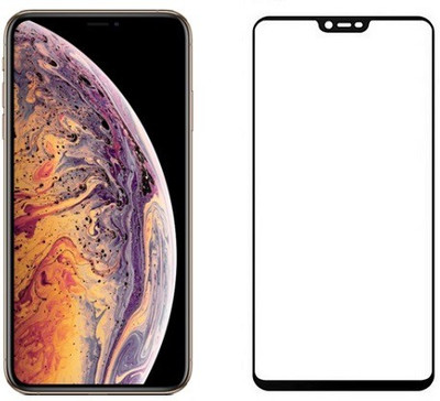 TEQGO Edge To Edge Tempered Glass for Apple iPhone XS(Pack of 1)