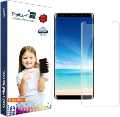 DIGIKART Edge To Edge Tempered Glass for Samsung Note 9 Mobile Screen Protector Guard Premium Transparent Tempered Glass For Samsung Note 9(Pack of 1)