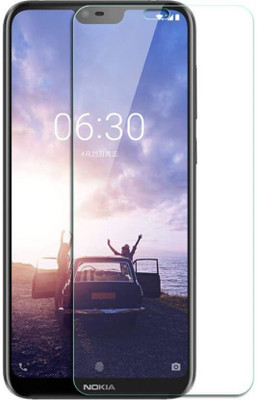 DSCASE Tempered Glass Guard for Nokia 6.1 Plus(Pack of 1)