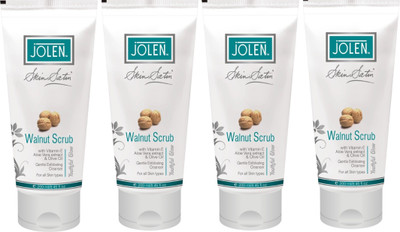 

Jolen Facial & Body Walnut Scrub with Vitamin-E Scrub(240 g)