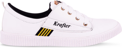 

Krafter Shoes for men Sneakers For Men(White