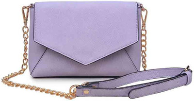 

Urban Expressions Women Casual Purple PU Sling Bag