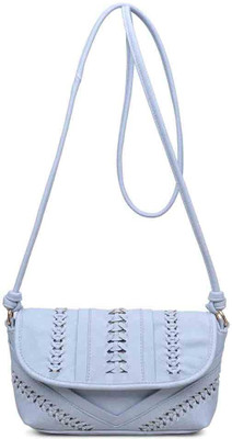 

Urban Expressions Women Casual Blue PU Sling Bag