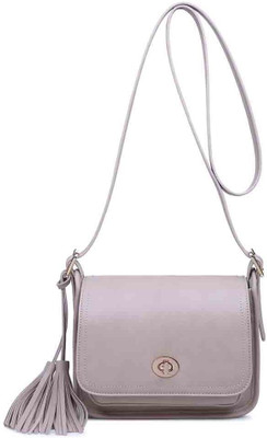 

Urban Expressions Women Casual Beige PU Sling Bag