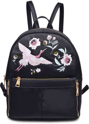 

Urban Expressions Women Casual Black PU Sling Bag