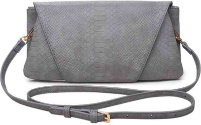 

Urban Expressions Women Casual Grey PU Sling Bag